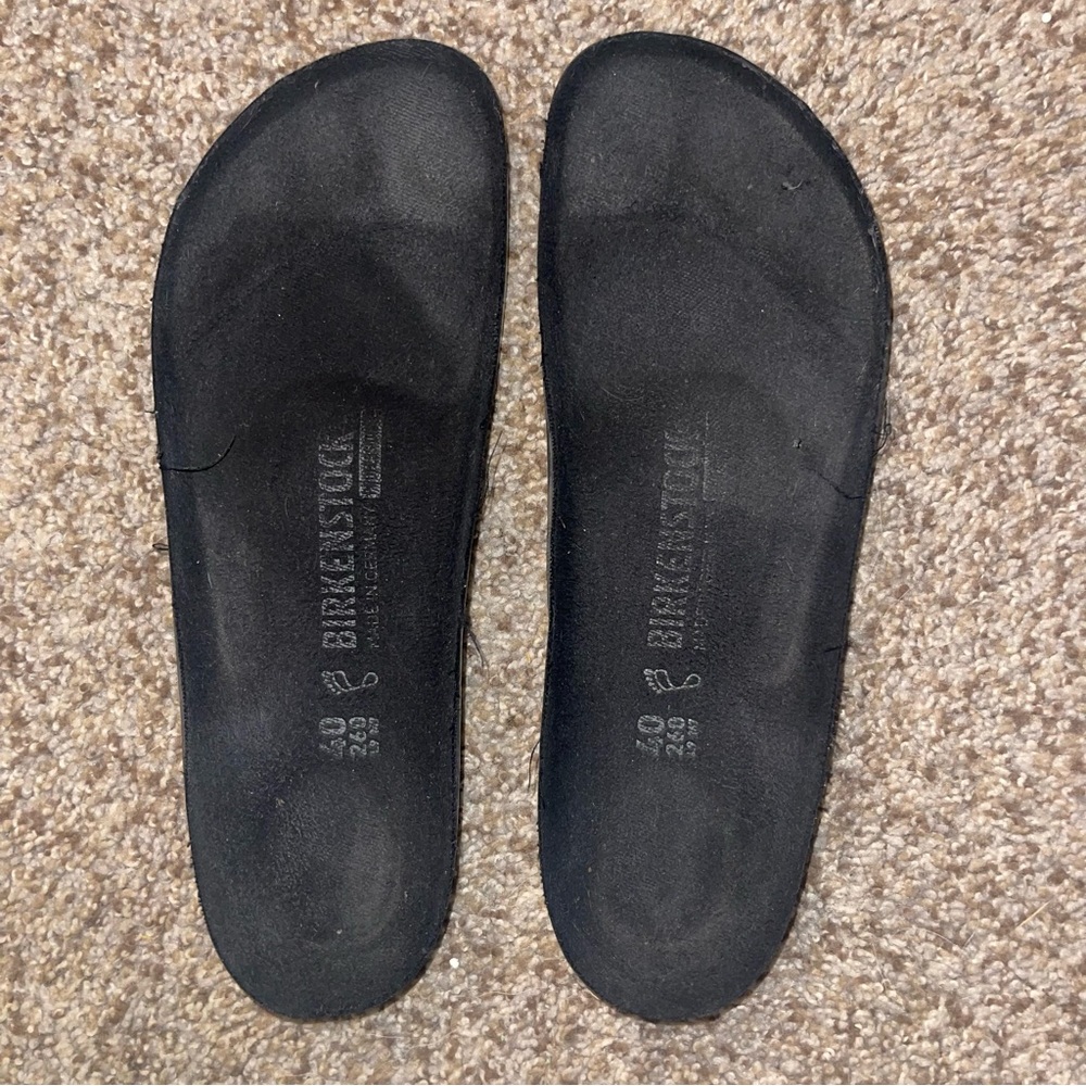 Birkenstock Professional Profi-Birki Polyurethane Clogs Black Sz 40 Regular - Picture 6 of 8